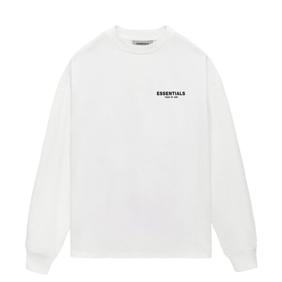 Season 8 ESSENTIALS loose letter long-sleeved T-shirt - Picture 1 of 2